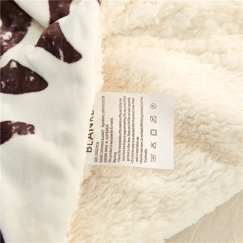 Zebra pattern blanket (11)