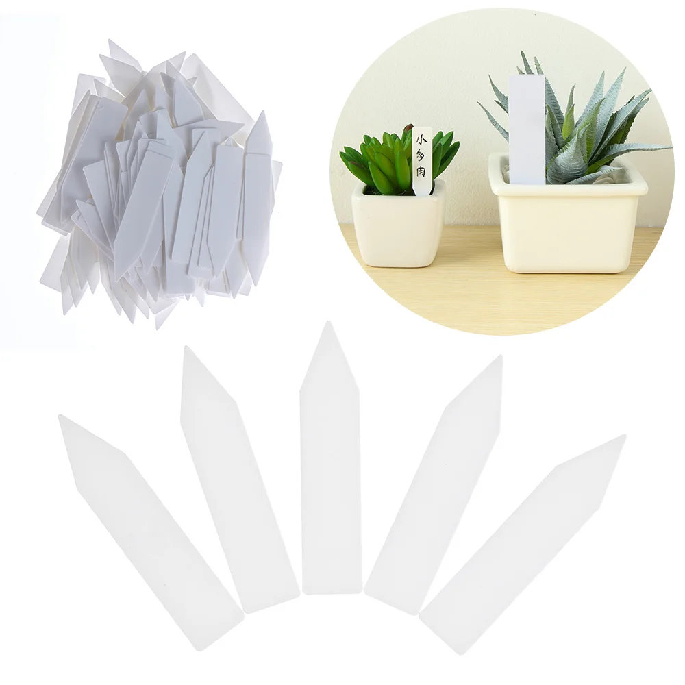 

100Pcs/pack Mini Plastic Plant Seed Label Pot Marker Newly Arrival Factory Price Cheap Nursery Garden Stake Tags Tool
