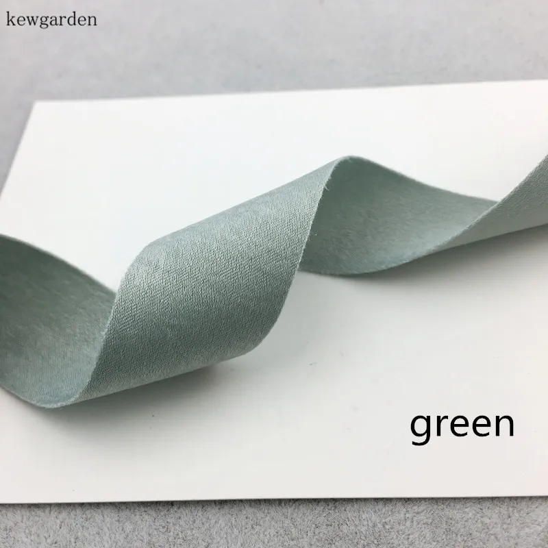 Kewgarden лента из хлопка и замши 40 мм 4 см для рукоделия аксессуары бантов атласные