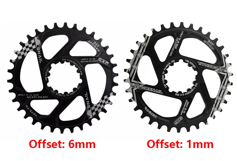 BDSNAIL велосипедный кривошипный шатун, цепь колеса 30T 32T 34T 36T 38T 40T для Sram GXP gx XX1 X1 X9 X01 Eagle NX