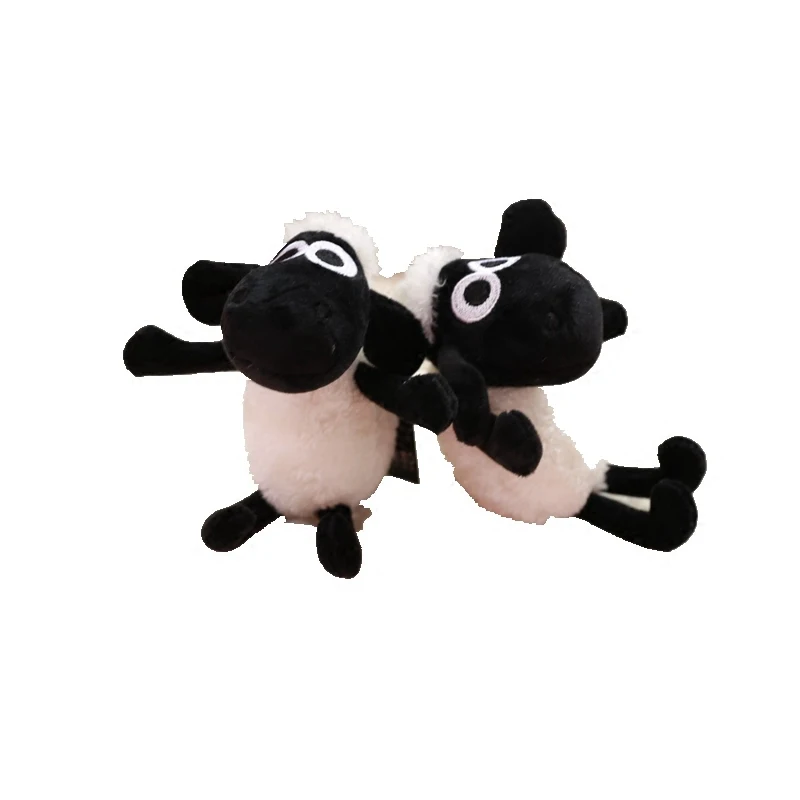 

Shaun Sheep Doll Keychain Keyring Trendy Bag Charm Accessory Pendant Mini Animal Plush Stuffed Toy Perfume Auto Key Chains Gift