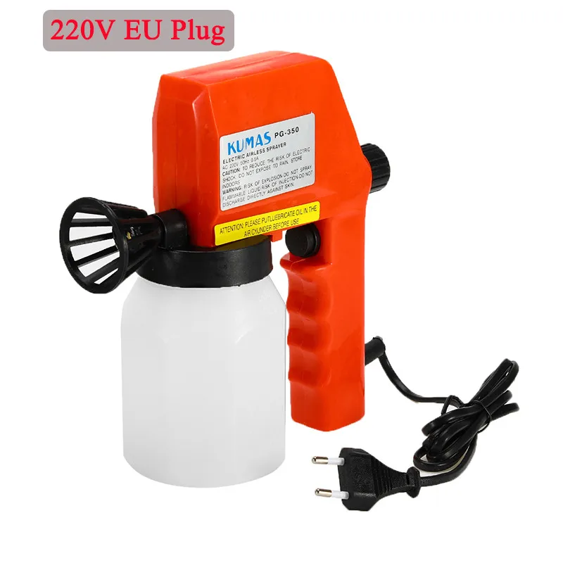 Ручной распылитель большой емкости, Электрический распылитель краски, безвоздушный распылитель краски для дома, распылитель для краски, EU 220 V/US Plug 110V