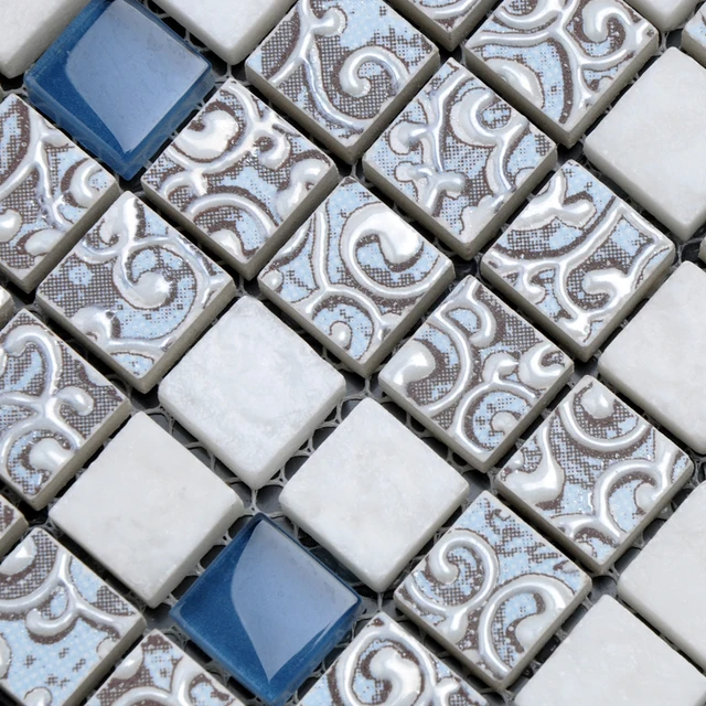 Heißer glasmosaik kristall puzzle hintergrund wand bad fliesen ... Heißer glasmosaik kristall puzzle hintergrund wand bad fliesen ...