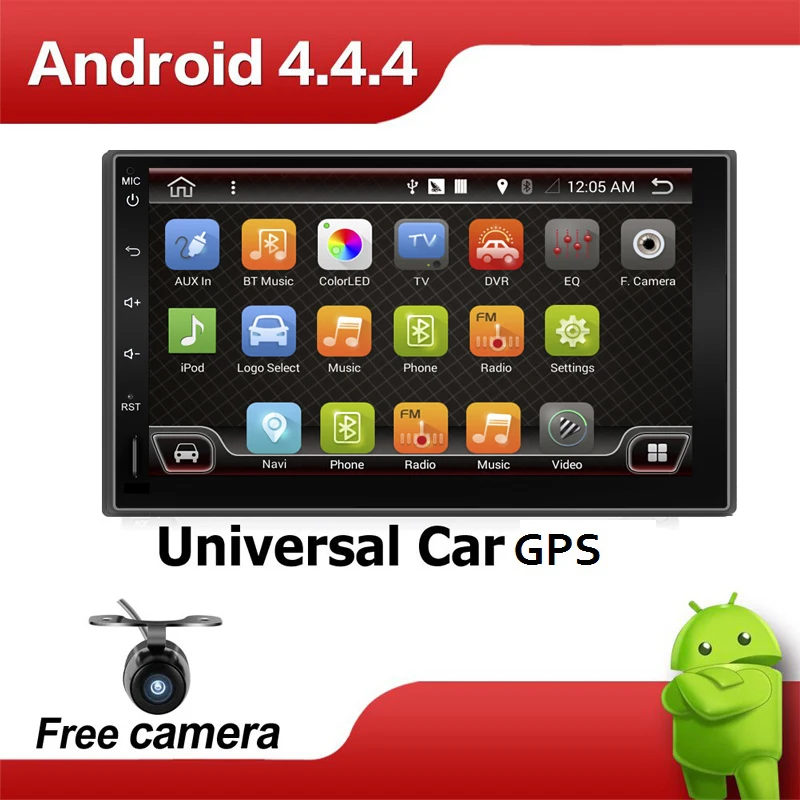 Quad Core 7 INCH 2 Din Android 44 Car Audio Non DVD Stereo Radio GPS TV 3G WiFi GPS Navigation Head Unit For Universal VW Car Quad Core 7 INCH 2 Din Android 44 Car Audio Non DVD Stereo Radio GPS TV 3G WiFi GPS Navigation Head Unit For Universal VW Car