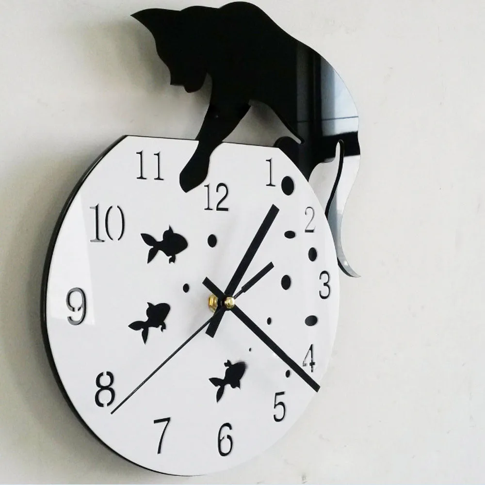 Popular Modern Cat Designsbuy Cheap Modern Cat Designs Lots From - D Watch Wall Stickers Naughty Cat Acrylic Clock Wall Clock Modern Designhome Decor Wall Sticker popular modern cat designsbuy cheap modern cat designs lots from - d watch wall stickers naughty cat acrylic clock wall clock modern designhome decor wall sticker