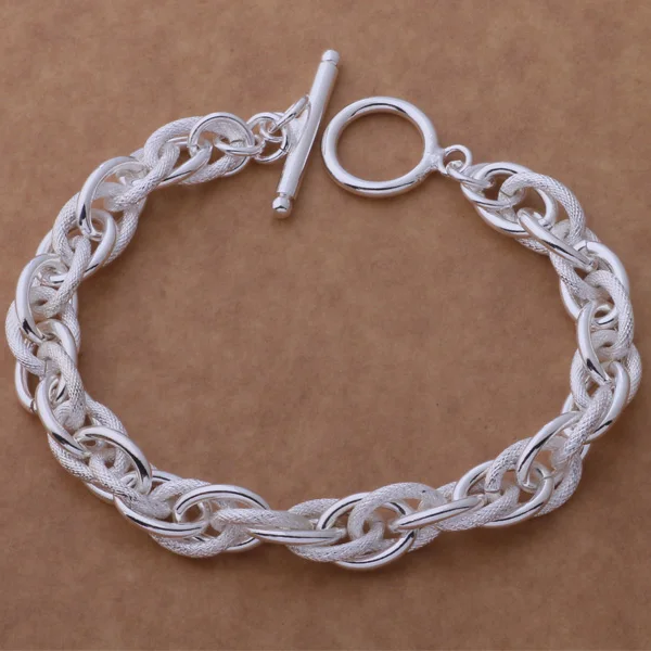 

AH217 Hot 925 sterling silver bracelet, 925 sterling silver fashion jewelry high quality TO /apdajgka bdfajuma