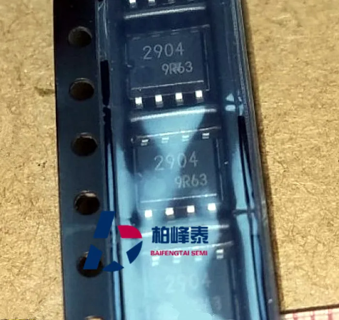 

BA2904F-E2 silkscreen: 2904 SOP-8 dual-way op amplifier genuine can be shot raig