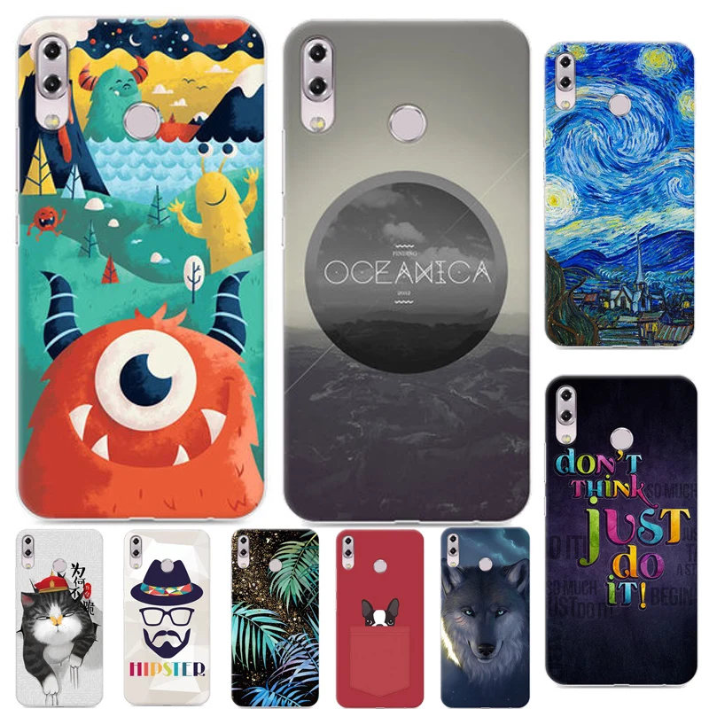 

ZE620KL New Cool cartoon Case For Asus ZenFone 5 2018 cover Zenfone5 interesting Color Printing Case For Asus Zenfone 5 ZE620KL