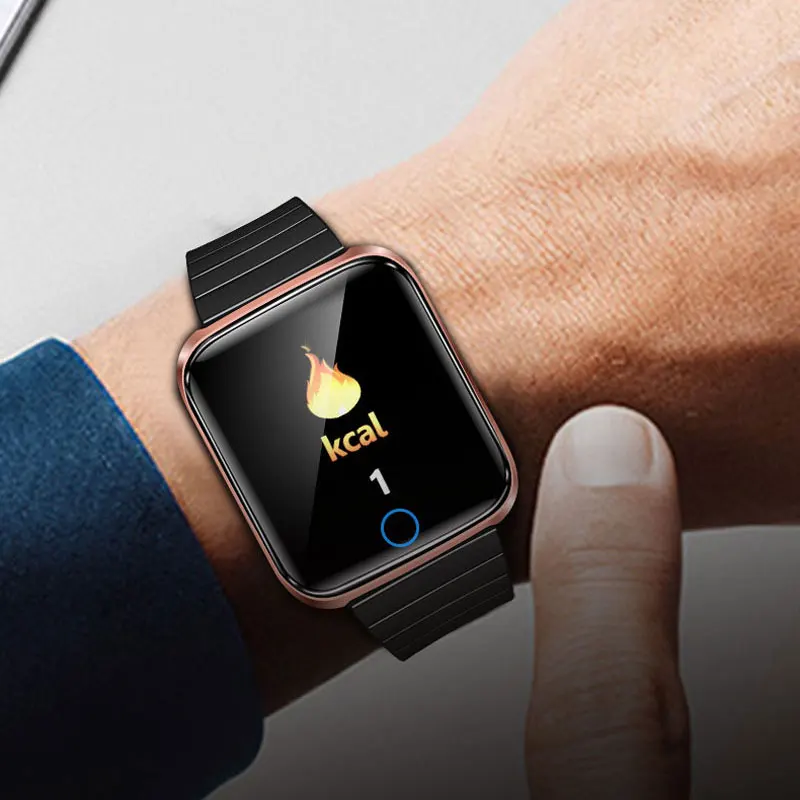 

2019 New Top Bluetooth Male Watch Heart Rate Smart Watch Men's Watches Women Waterproof GPS Sports Clock Smart Android Apple IOS