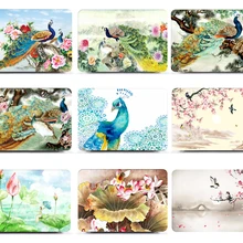 Пластик жесткий чехол с клавиатурой чехол для MacBook Air 13 11 Pro 15 retina12 Дисплей& Touch Bar 13 цветы и птицы живопись