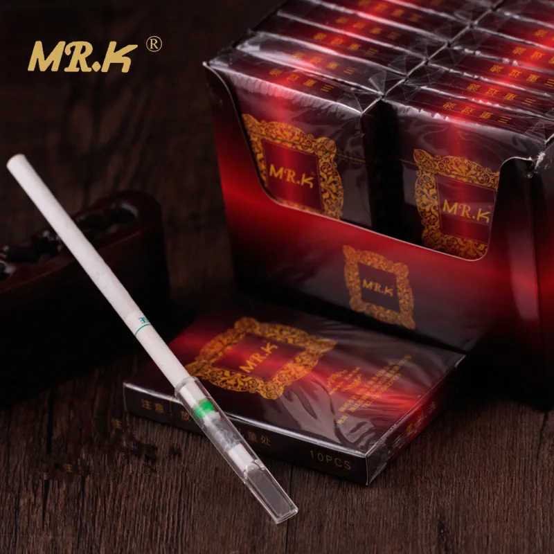 

Mr.k Silm Cigarettes Filter Holder Mouthpiece 10pcs/pack Reduce Tar and Nicotine Filter Mouthpiece Three Stage Filtration Holder