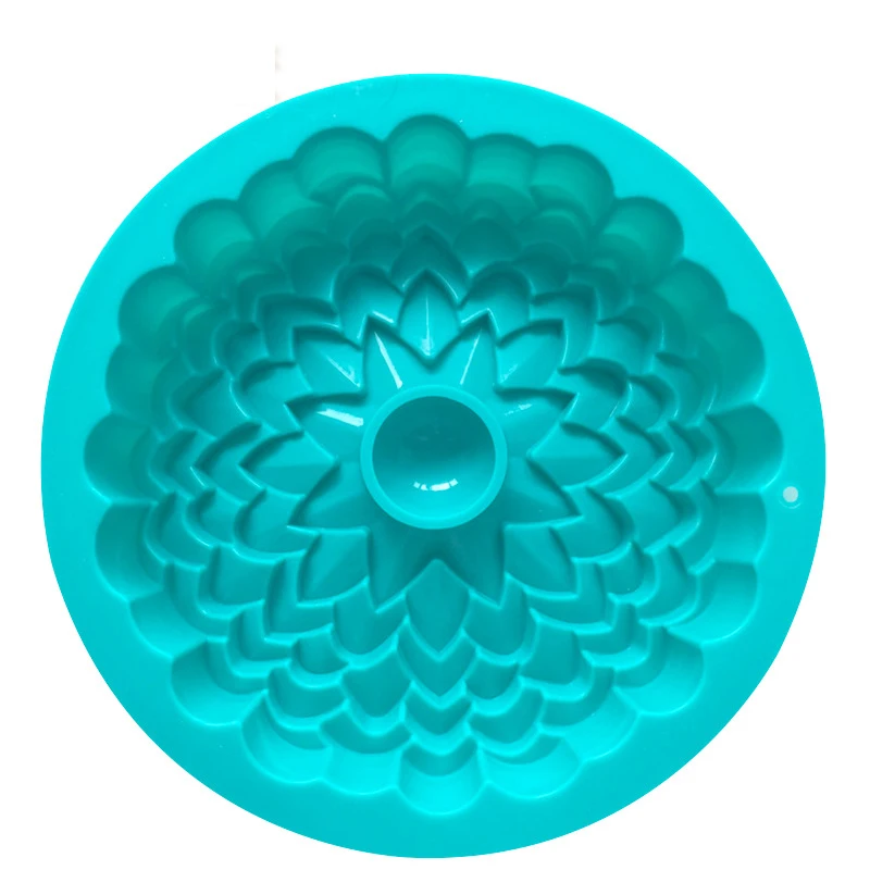 

Big Sunflower Baking Pan Silicone Molds Birthday Party Cake Pan Mold 22.5*4.5cm DIY Kitchen Bakeware Tools Cake Dessert E547