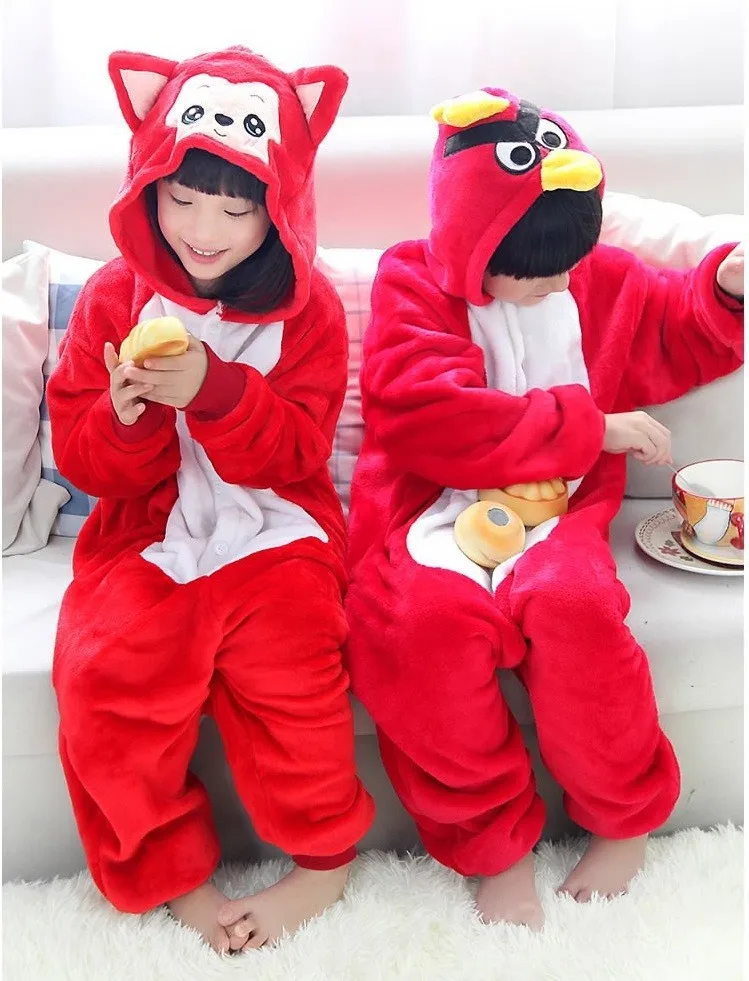 Top Quality New Baby Boys Girls Pajamas Autumn Winter Children Flannel