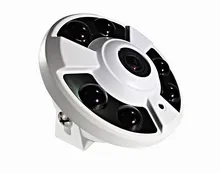 Hot CMOS AHD 960P 1.3MP 360 Degree 2A Vandal-proof Circular Fisheye Panoramic IP Security CCTV Dome Camera System With IR-CUT