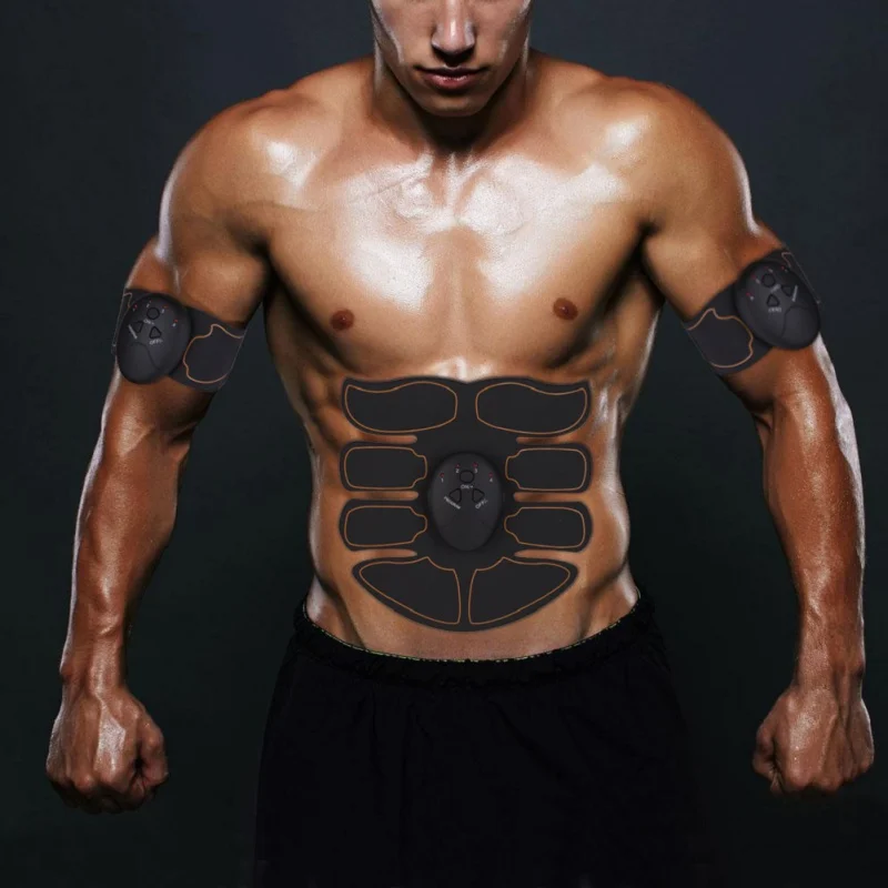 

2018 Muscle Stimulator Stimulation Body Slimming Wireless Machine Abdominal Muscle Exerciser Body Face Lift Tools