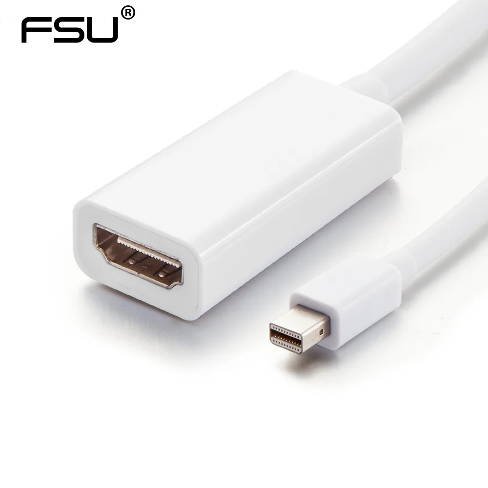 

High Quality Thunderbolt Mini DisplayPort Display Port DP to HDMI Adapter Cable For Apple Mac Macbook Pro Air