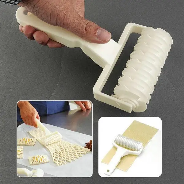 Lattice Divide Kit Baking Kitchen Tool Cake Pastry Cookie Wheel Roller
