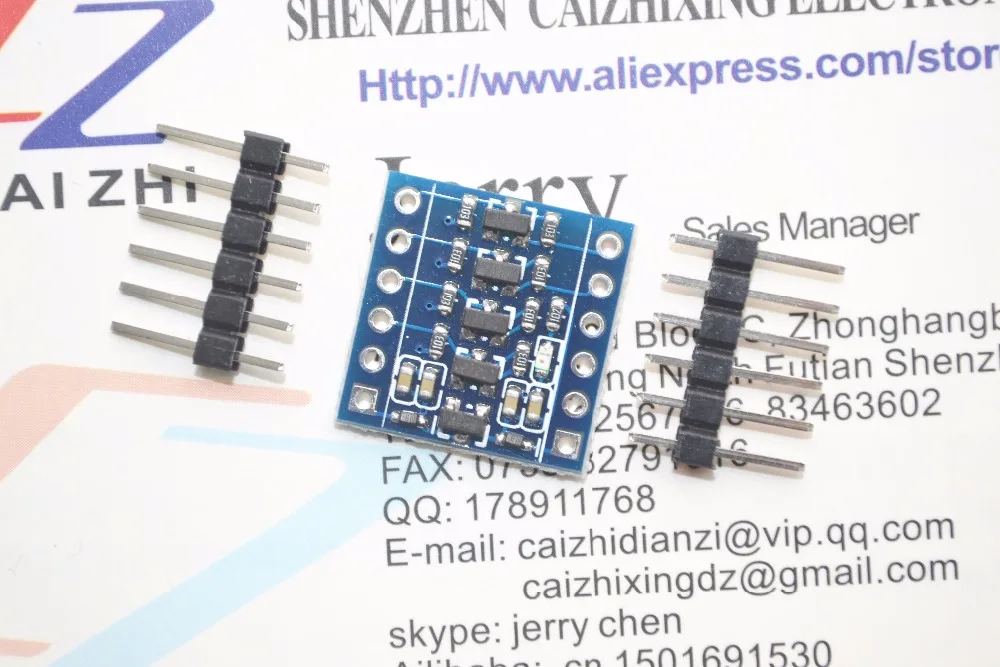 

IIC I2C Logic Level Converter Bi-Directional Module 5V to 3.3V For Arduino Upgrade to increase working indicator light