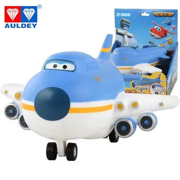 

AULDEY Super Wings Airplane BIG WING/ROY/PEA SHOOTER Original Deformation Action Figure Toy Model Children Birthday Aniversario