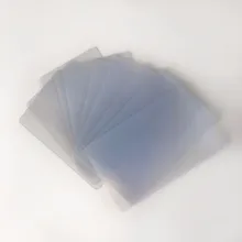 Пустой пластик двойными бортами для печати струйный бизнес ПВХ id-карты прозрачный имя карты Epson/Canon струйные принтеры 230 шт