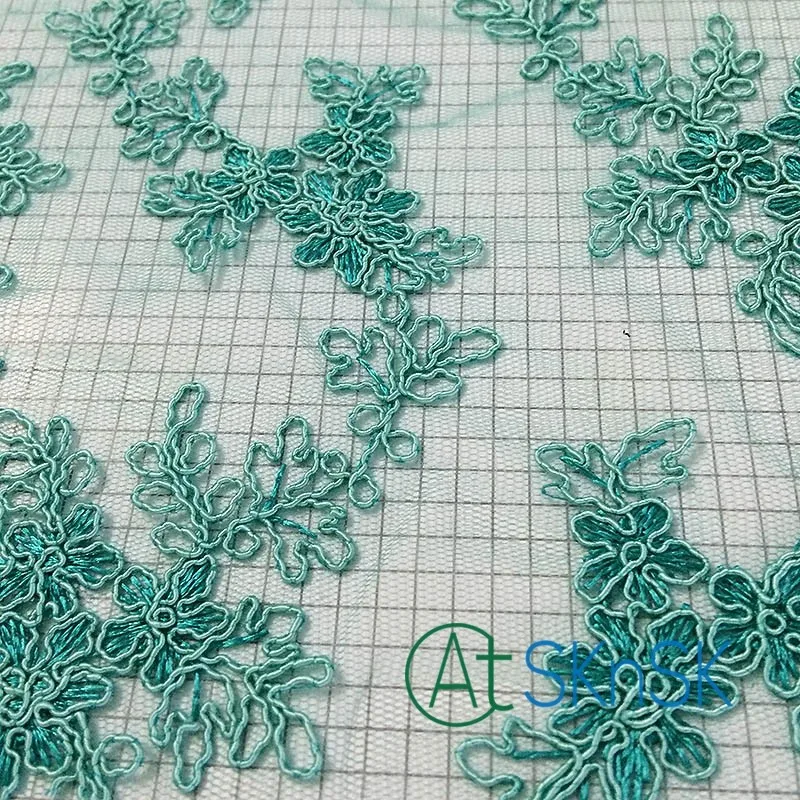 

200yards/lot Green Lace Ribbon Diy Decorative Lace Trim Fabric Wedding Decorations Sewing Swiss Embroidery DIY Accessories DHL