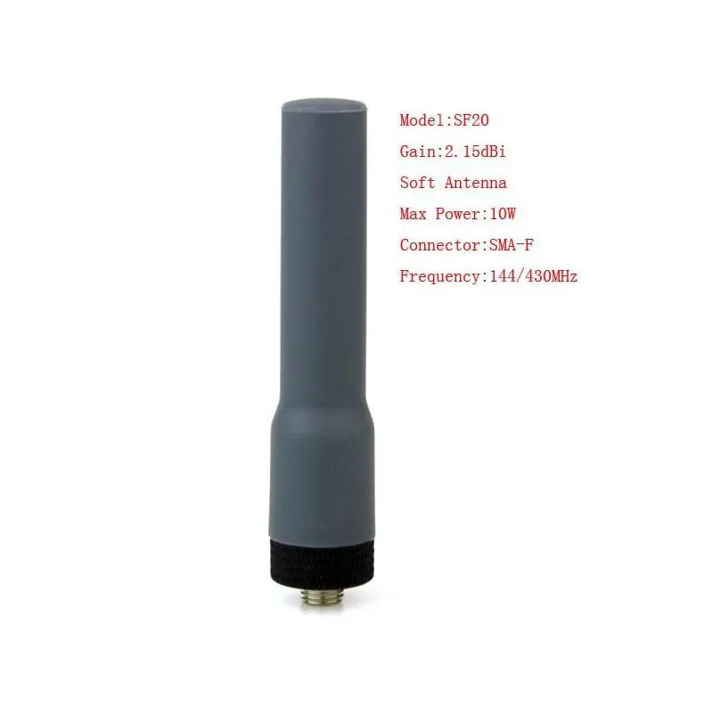 Двухдиапазонная антенна VHF/UHF SF20 с высоким коэффициентом усиления для Kenwood TK 3107