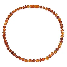 Baltic Amber Teething Necklace/Bracelet for Baby – Simple Package – 7 Sizes – 10 Colors – Lab Tested