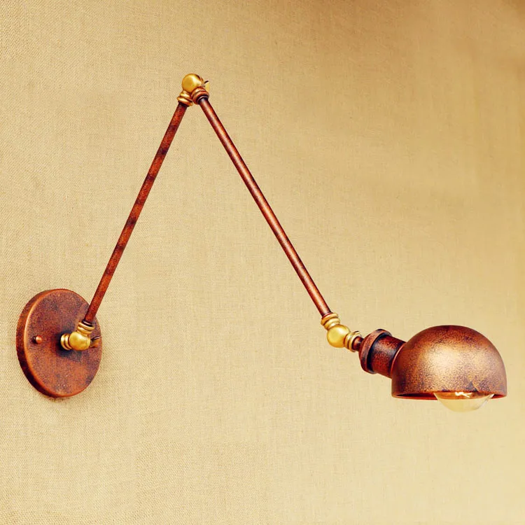

Arandela Loft Vintage Wall Lights Fixtures Adjustable Swing Long Arm Wall Light LED Edison Industrial Wall Sconce Aplikes