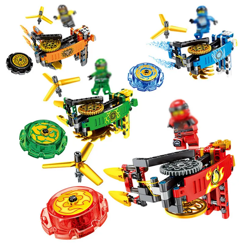 

Compatible Ninjaed Spinning Tops Gyro JAY KAI Figures Building Blocks Oyuncak Jouet Ninjagoeds Snake Bricks Toys For kid
