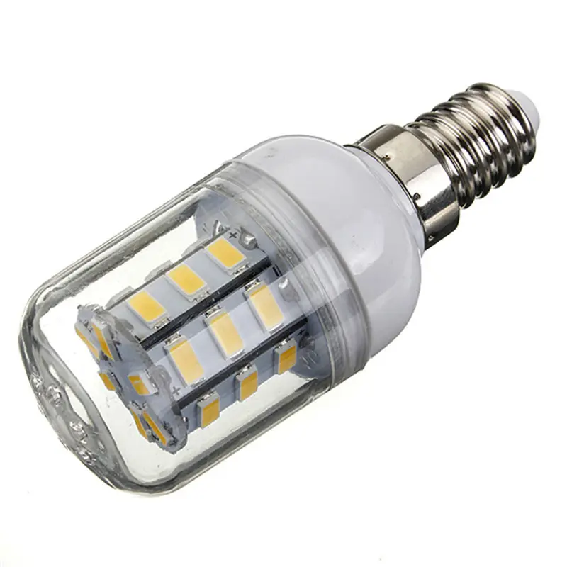 Светодиодный кукурузы лампочка E14 4 Вт 5730SMD 27 Светодиодный s энергосберегающий светильник Светодиодный прожектор лампы Чистый теплый белый светодиодный светодиодное 24 V