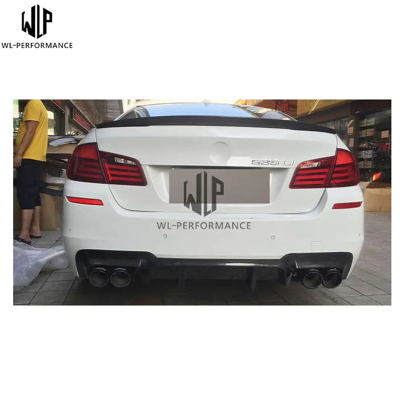 BMW 5 series F10 F18 задний спойлер из углеродного волокна для губ модифицированный M5 (MT