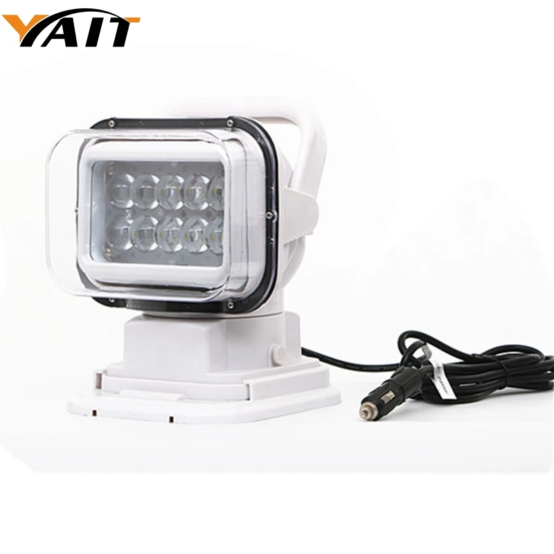 12V -21-Ring Terminal 16 Cord 700L X 60W Beam ControLight Permanent Mount Super Spot Light Larson Electronics 0321OXBHEA4