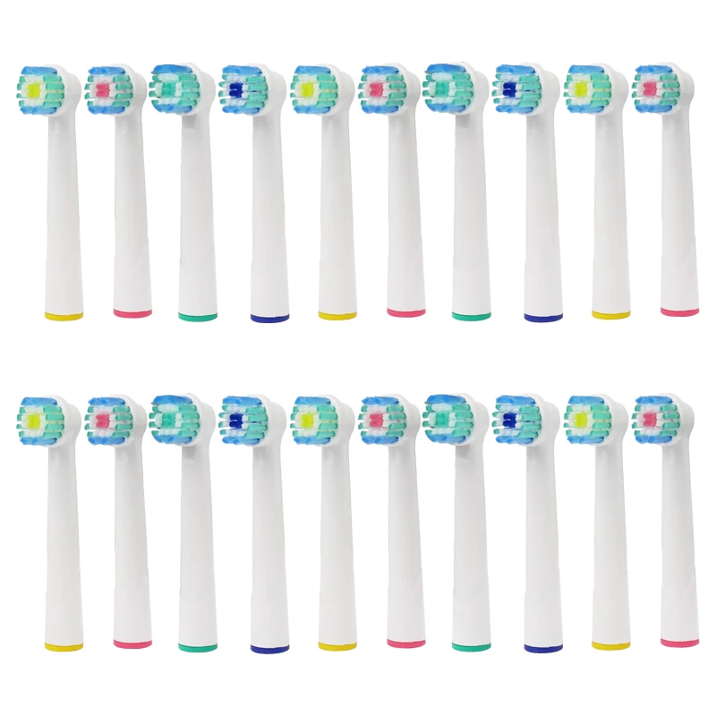 20pcs Oral B Replacement Electric Toothbrush Heads Power Tip Brush
