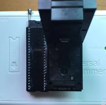 

BGA130 SOCKET RT-BGA130-01 POS machine NAND MCP adapter FM64D1G12A FM64D1G For RT809H Programmer