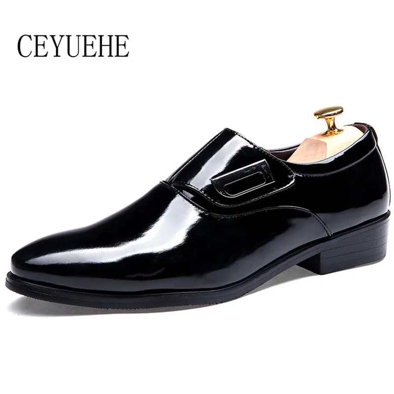 43 Casual Cheap mens patent leather shoes for Mens