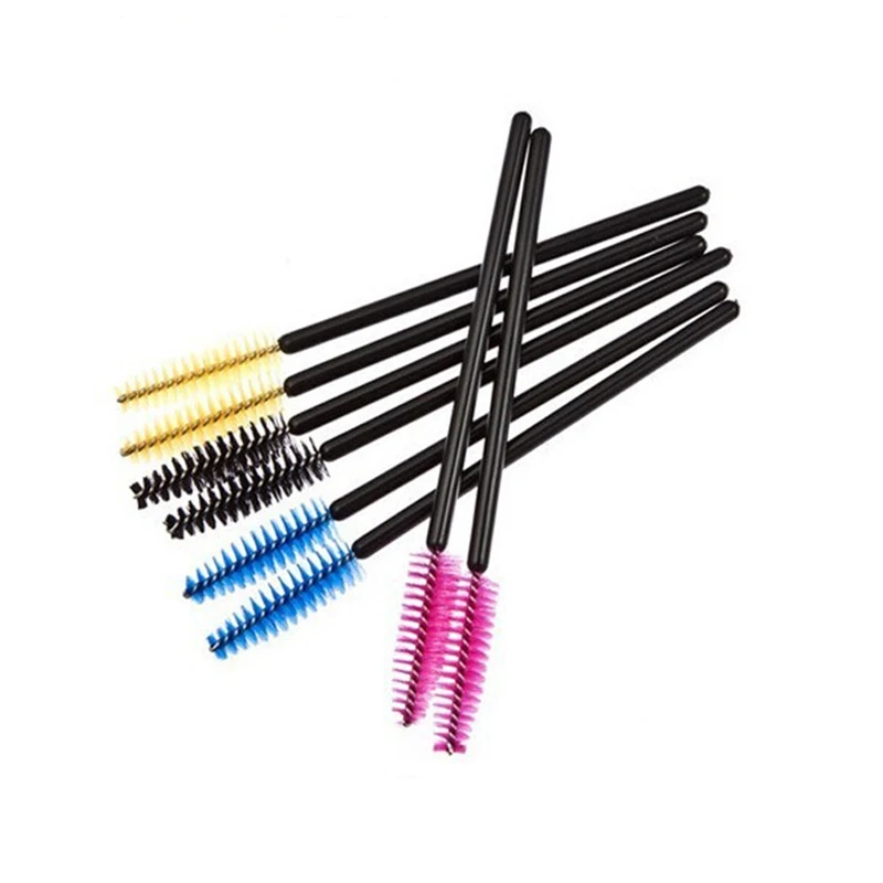 

50Pcs Eyelash brushes Makeup brushes Disposable Mascara Wands Applicator Spoolers Eye Lashes Cosmetic Brush Makeup Tools