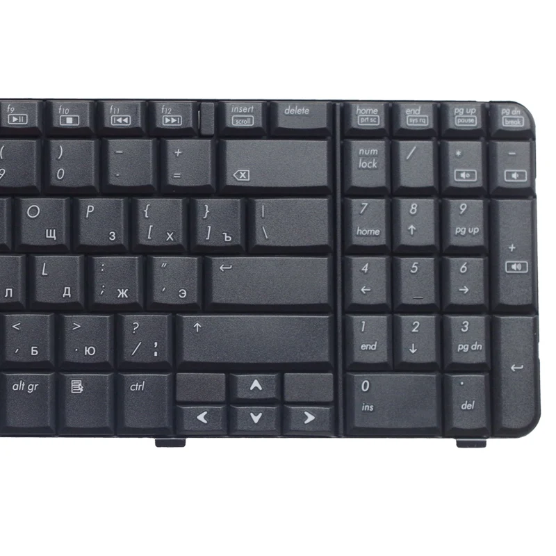  GZEELE RU laptop keyboard FOR HP Compaq Presario CQ61-400 CQ61z-300 CQ61Z-400 BLACK russian version