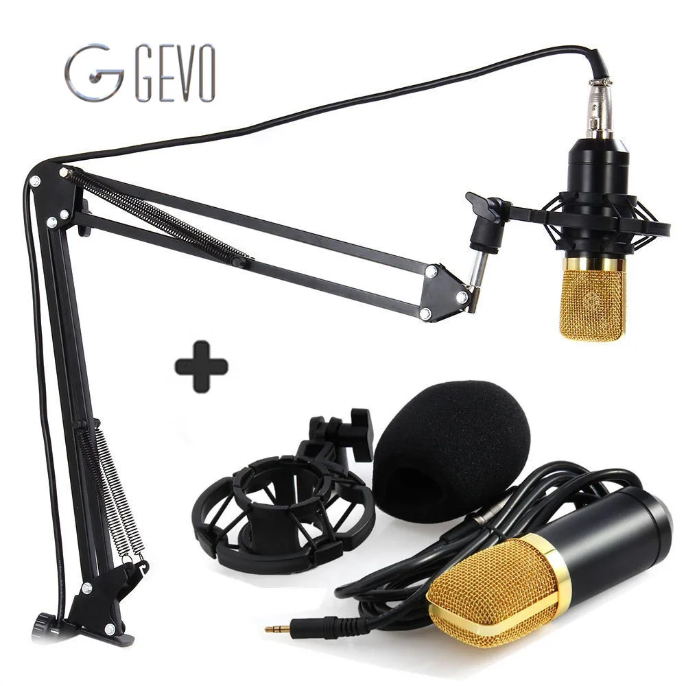 GEVO BM 700 Professional 3.5mm Wired Condenser Microphone bm 700 NB 35