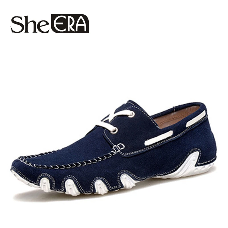 

New Genuine Leather Loafers Men Shoes Men's Flats Male Slip-On Driving Shoes Fashion Soft Comfortable Designer Loafers Moccasins