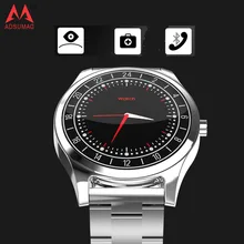 Смарт-часы DT19, деловые, Bluetooth, циферблат, мужские, металлические наручные часы, циферблат, вызов, пульсометр, кровяное давление, спорт, фитнес-трекер, SmartW