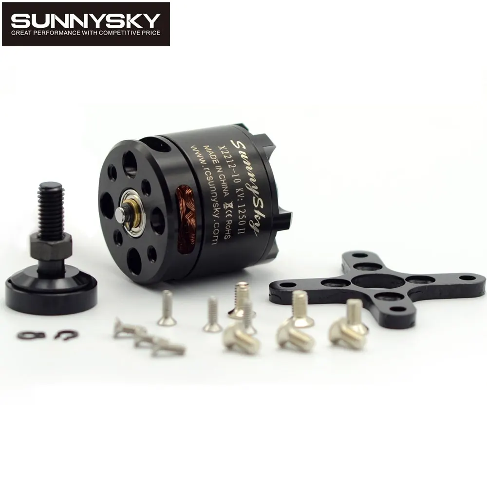 1 шт. 100% оригинальный Sunnysky двигатели X2212 980KV/1250KV/KV1400/2450KV бесщеточный двигатель (короткий вал) Quad-гексакоптер