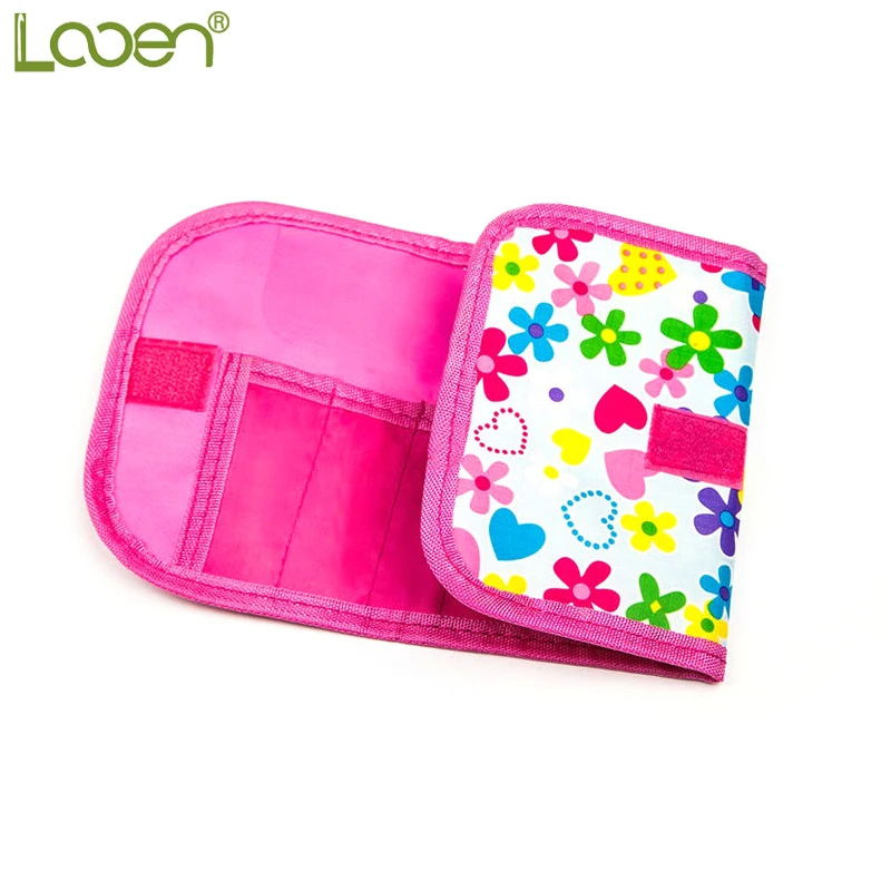 

Empty Flower Crochet Kit Case Polyester Bag For Crochet Hooks Yarn Craft Knitting Needles Sewing Bag Pencil Case Home Sewing