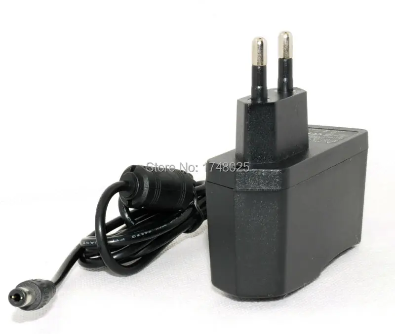 

Free shipping 0.5a 9v ac adapter 9 Volt 500ma 5W EU input 100 240v ac 50/60hz 5.5x2.1mm 0.9m DC cable Power Supply transformer