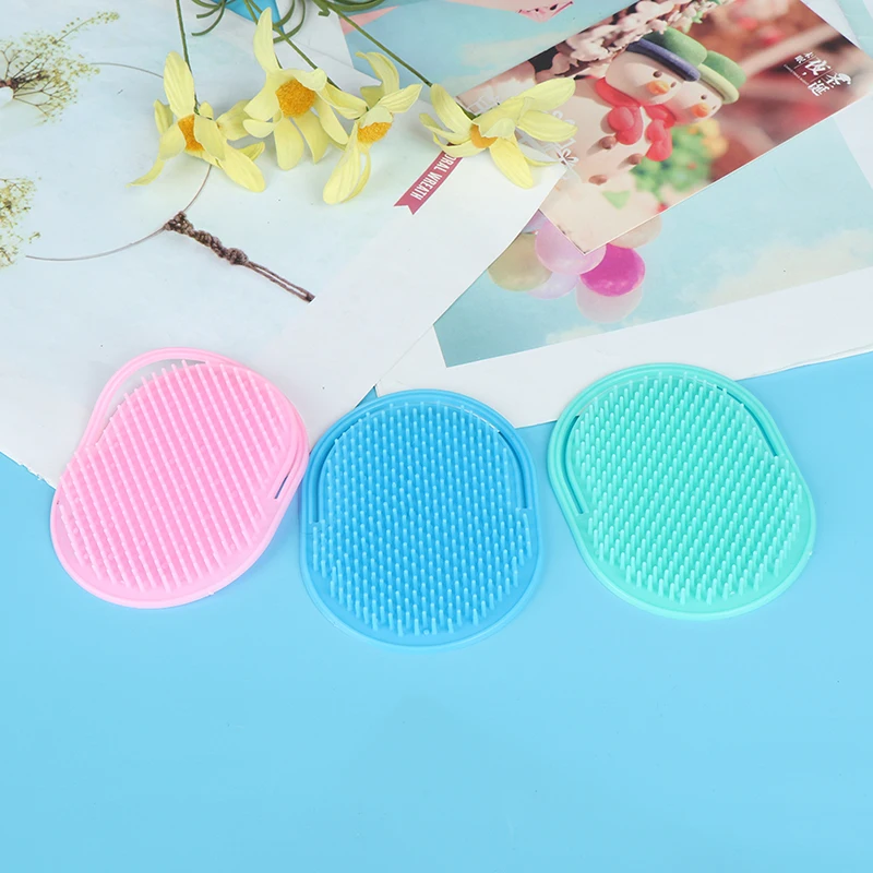 1Pcs Plastic Shampoo Scalp Shower Washing Hair Head Massage Brush Massager Comb