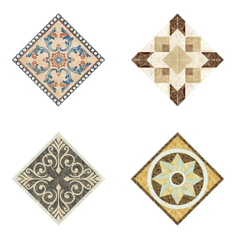 10 шт. декоративная диагональная плитка 8x8/12x12 см|stickers home decor|sticker decorationhome decor |