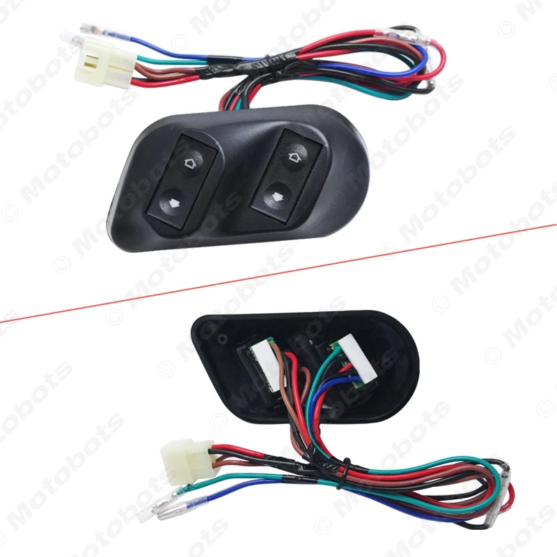 Interruptores da Janela de Energia do Carro com Suporte Chicote de Fios Motobots Conjunto Novo Universal 12 v - 24 3 Pçs Botões & Ca3938 1 8 Cheap Chaves do carro e relé
