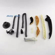 OEM подлинной 13 шт. синхронизации цепи комплект для Audi A3 A4 A5 A6 Q5 VW GTI TIGUAN JETTA CC Passat B6 EOS 2.0 т 06H109467N 06K109467K