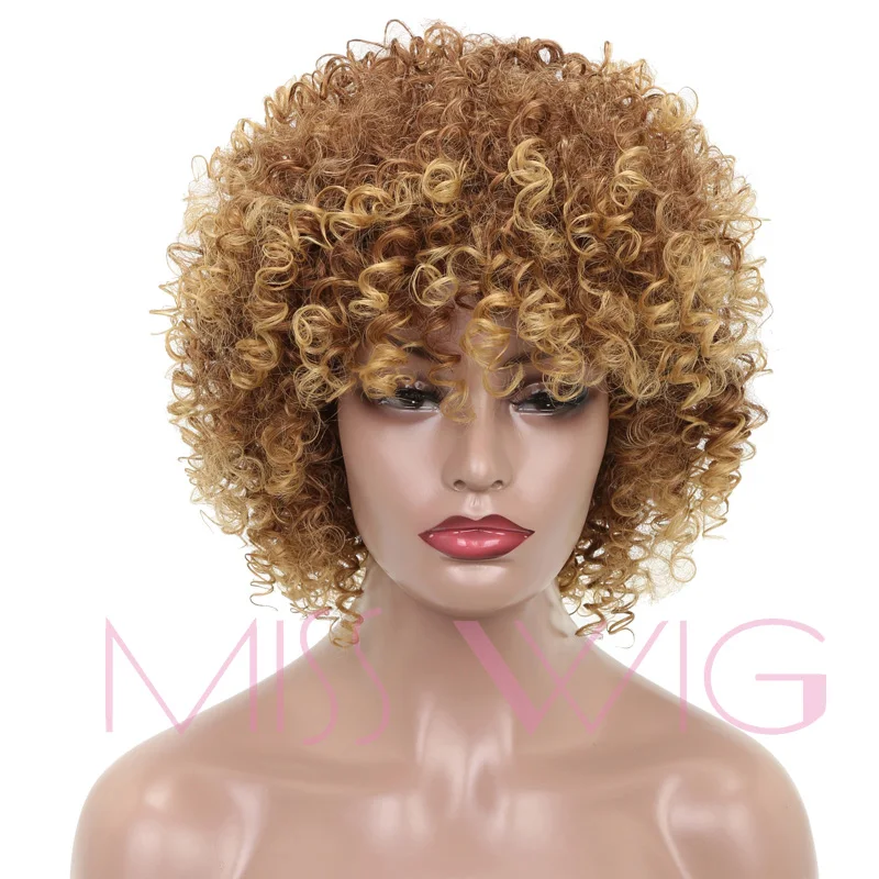 MISS WIG 16 дюймов длинные вьющиеся парики для женщин серые Смешанные черные 260 г