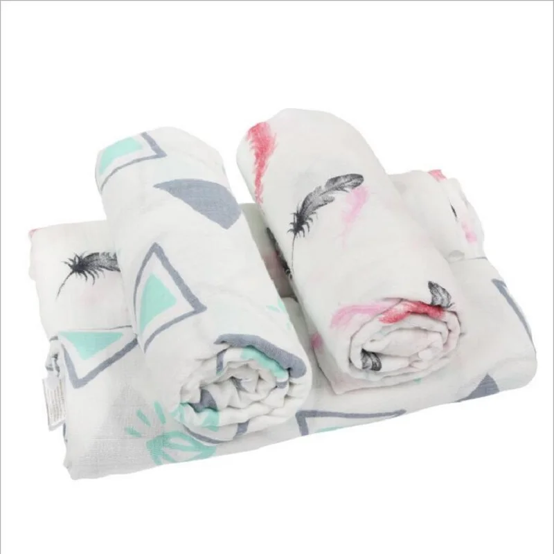 70 Bamboo 30 Cotton Baby Blanket Swaddling Muslin Rayon From