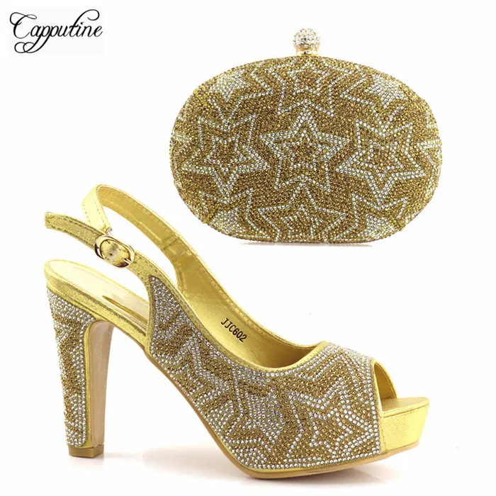 New coming gree Italian design high heel sandal shoes and handbag set nice matching for evening dress JJC602 heel height 12cm New coming gree Italian design high heel sandal shoes and handbag set nice matching for evening dress JJC602 heel height 12cm